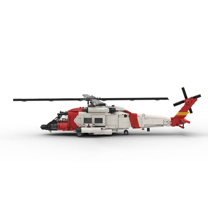 MOC - 229660 Sikorsky | HH - 60J JAYHAWK - 1:35 Scale Building Blocks - LesDiy - building blocks -