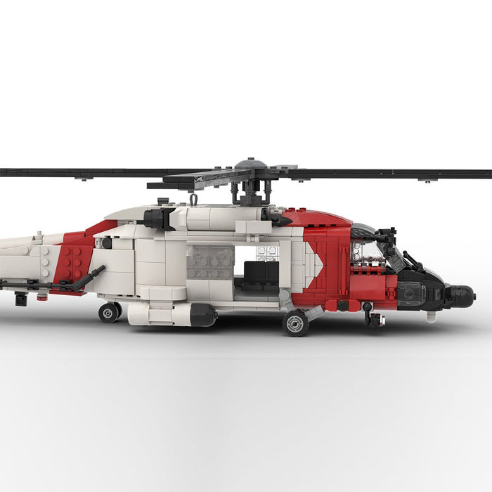 MOC - 229660 Sikorsky | HH - 60J JAYHAWK - 1:35 Scale Building Blocks - LesDiy - building blocks -