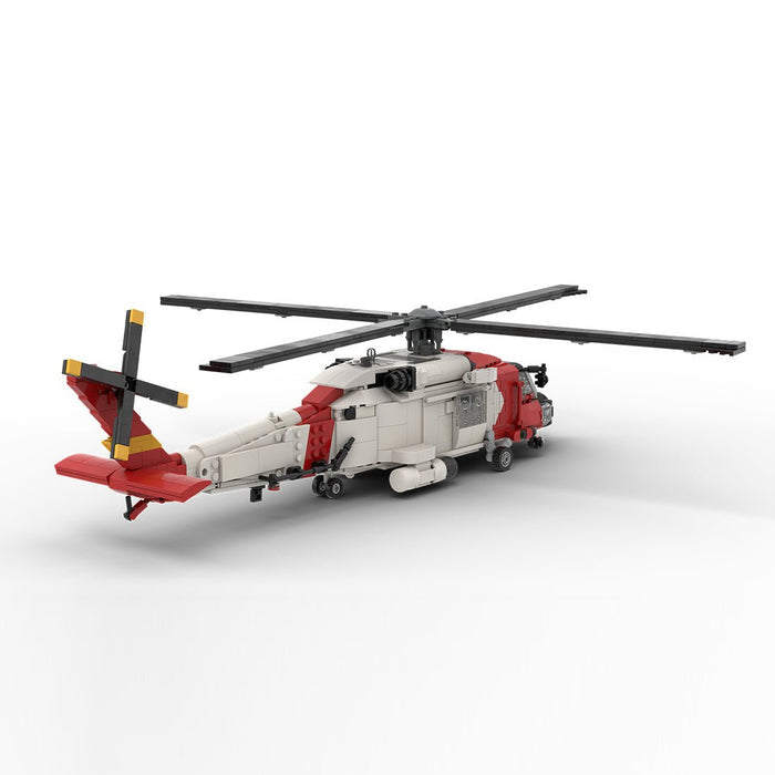 MOC - 229660 Sikorsky | HH - 60J JAYHAWK - 1:35 Scale Building Blocks - LesDiy - building blocks -