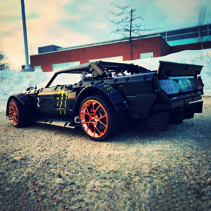 MOC - 22970 Ford Mustang Hoonicorn V2 - Dynamic - LesDiy -
