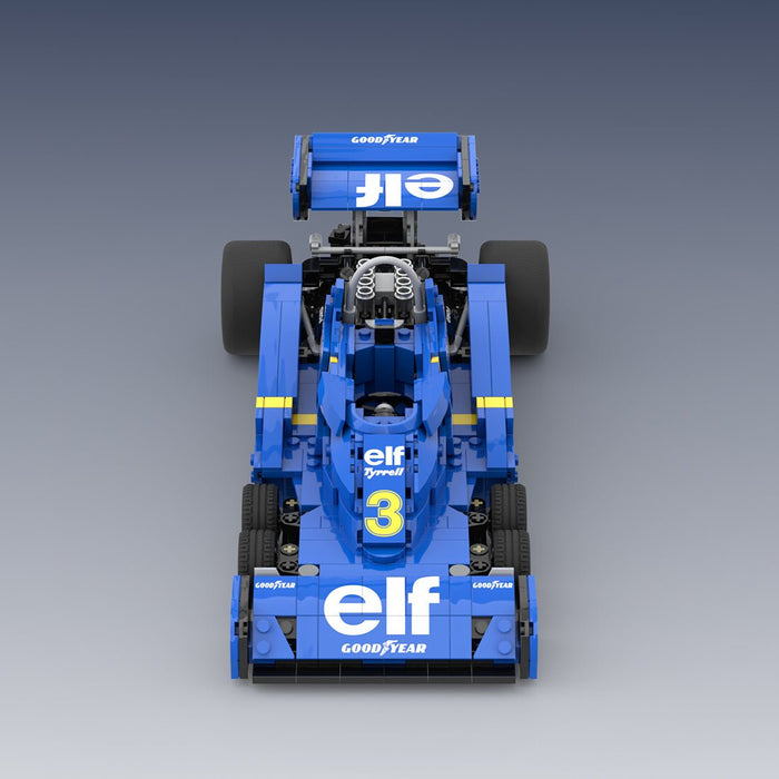 MOC - 229746 Tyrrell P34 1976 - working V8 Building Blocks - LesDiy -