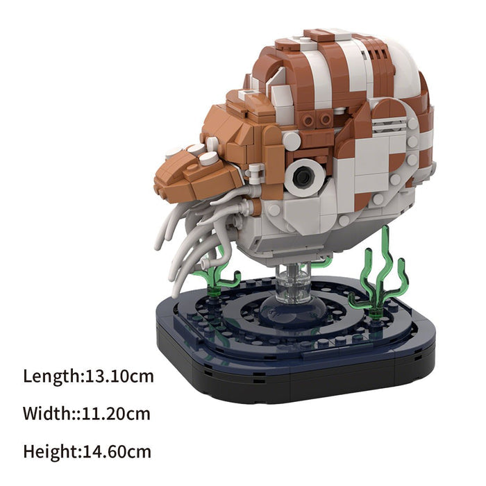 MOC - 229757 Pearl Nautilus Marine Building Blocks - LesDiy - Building Blocks -