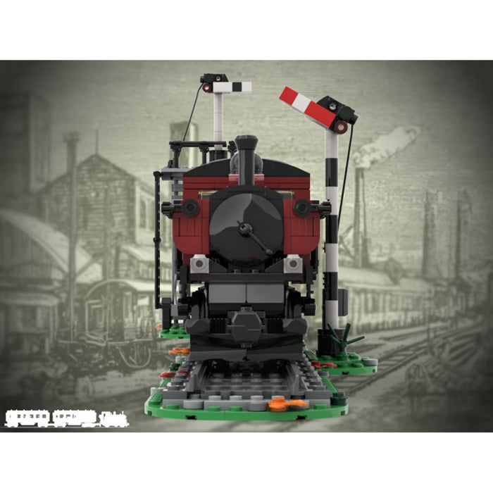 MOC - 229762 GWR 5700 Class Diorama Building Blocks - LesDiy -