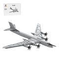 MOC - 229818 Tupolev TU - 95 Bear Building Blocks - LesDiy -