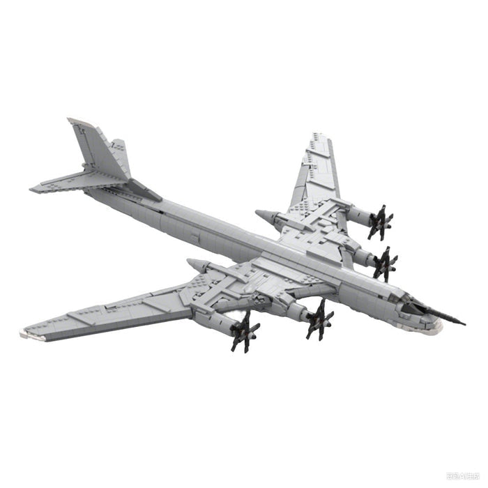 MOC - 229818 Tupolev TU - 95 Bear Building Blocks - LesDiy -