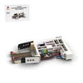 MOC - 230069 1/38 Scale Ultra MEGA Yacht - Part 1 Module 3 Deck 1 Bow Building Blocks - LesDiy - Building Blocks -