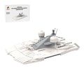 MOC - 230069 1/38 Scale Ultra MEGA Yacht - Part 11 Module 18 Hardtop Building Blocks - LesDiy - Building Blocks -