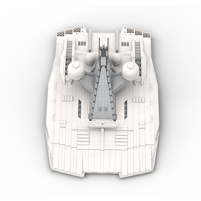MOC - 230069 1/38 Scale Ultra MEGA Yacht - Part 11 Module 18 Hardtop Building Blocks - LesDiy - Building Blocks -