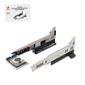 MOC - 230069 1/38 Scale Ultra MEGA Yacht - Part 2 Module 9 Deck 1 Stern Building Blocks - LesDiy - Building Blocks -