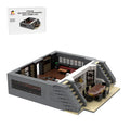 MOC - 230069 1/38 Scale Ultra MEGA Yacht - Part 3 Module 10 Deck 2 Stern 1 Building Blocks - LesDiy - Building Blocks -