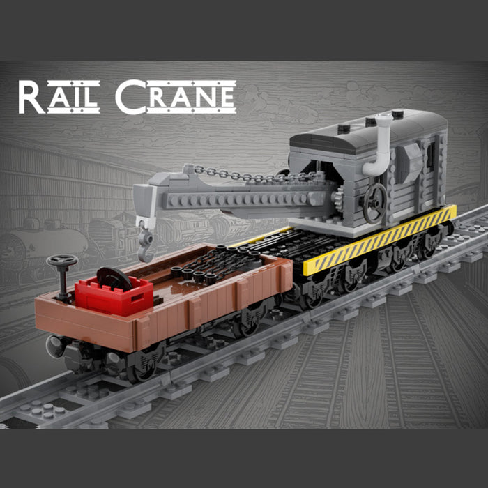 MOC - 230845 Railway Freight Yard Building Blocks - LesDiy -