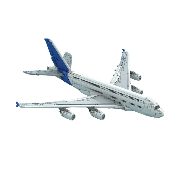 MOC - 231269 Airbus A380 factory livery Building Blocks - LesDiy - Building Blocks -