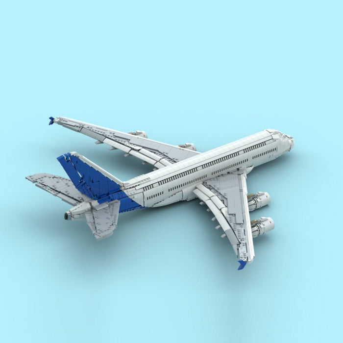 MOC - 231269 Airbus A380 factory livery Building Blocks - LesDiy - Building Blocks -