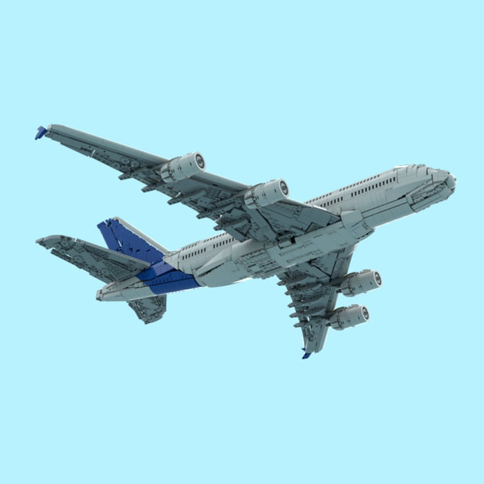 MOC - 231269 Airbus A380 factory livery Building Blocks - LesDiy - Building Blocks -