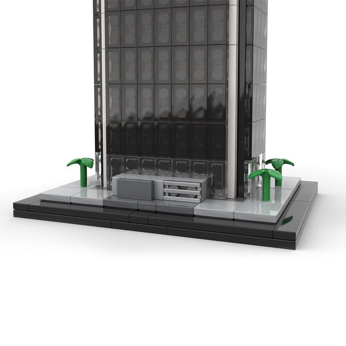 MOC - 231911 Aon Center Los Angeles - 1/800 Scale Building Blocks - LesDiy - Building Blocks -