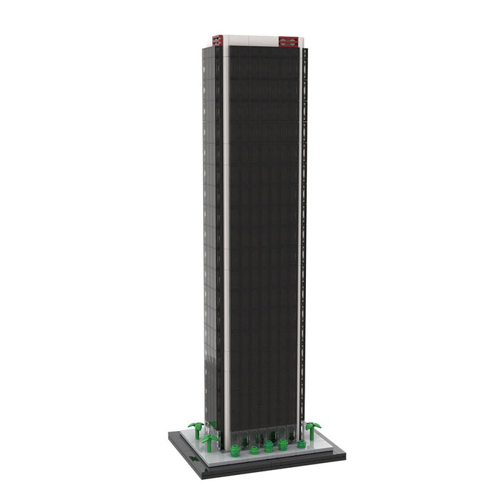 MOC - 231911 Aon Center Los Angeles - 1/800 Scale Building Blocks - LesDiy - Building Blocks -