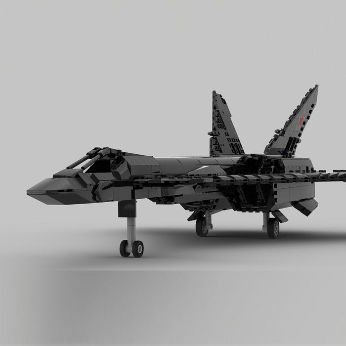 MOC - 232309 1:35 Scale MiG - 31 Firefox Building Blocks - LesDiy - Building Blocks -