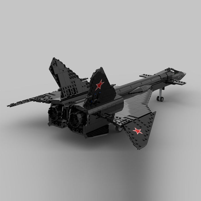 MOC - 232309 1:35 Scale MiG - 31 Firefox Building Blocks - LesDiy - Building Blocks -
