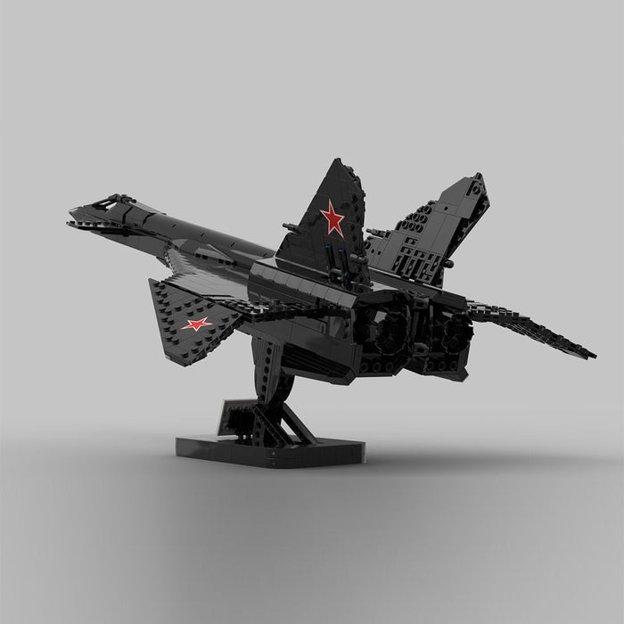 MOC - 232309 1:35 Scale MiG - 31 Firefox Building Blocks - LesDiy - Building Blocks -