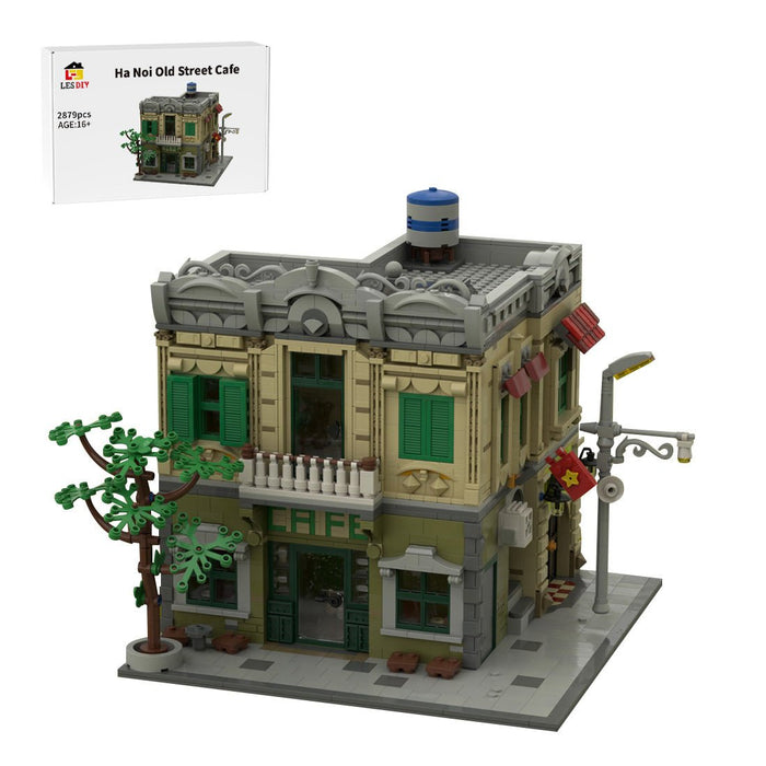MOC - 233257 Ha Noi Old Street Building Blocks - LesDiy -