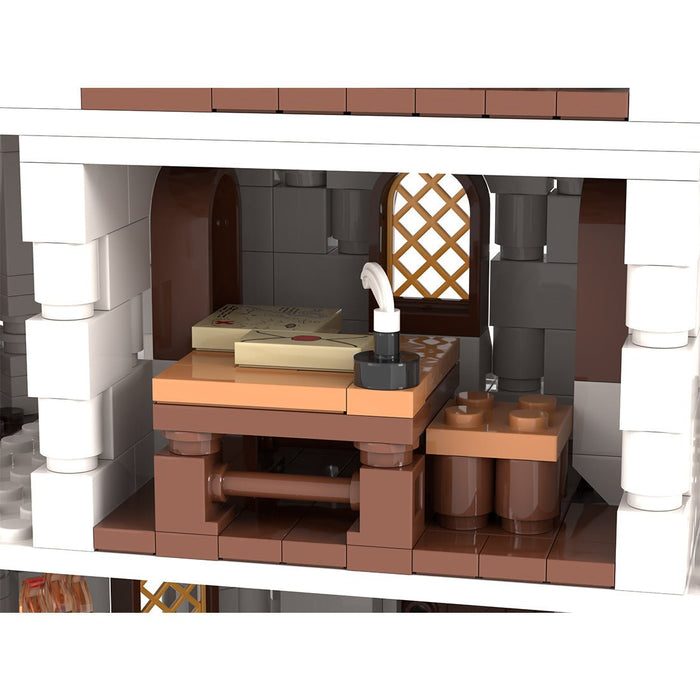 MOC-233345 White Wizard’s tower Building Blocks-LesDiy-Building Blocks-