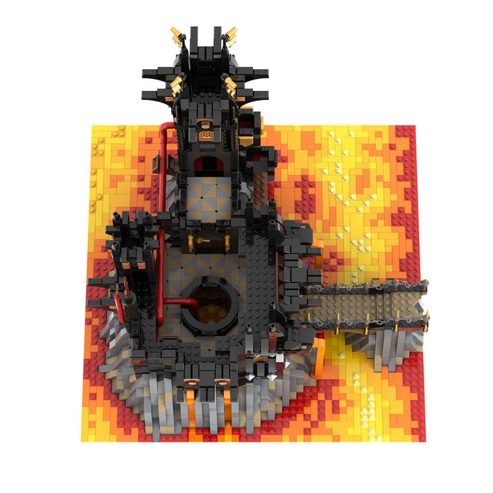 MOC-233488 Black Dragon's Fortress Building Blocks-LesDiy-Building Blocks-