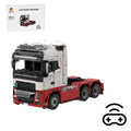 MOC - 233522 1/17 Scale 4x6 Truck Building Blocks - LesDiy - Red White