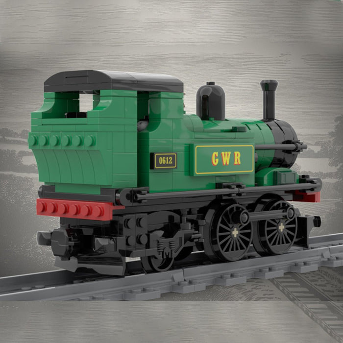 MOC - 234145 British GWR 1400 Class Steam Locomotive Building Blocks - LesDiy -