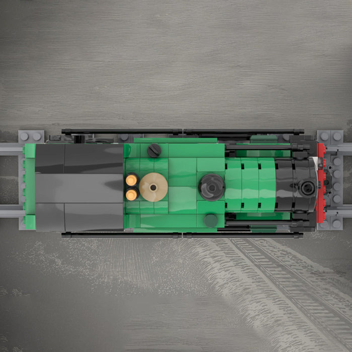 MOC - 234145 British GWR 1400 Class Steam Locomotive Building Blocks - LesDiy -