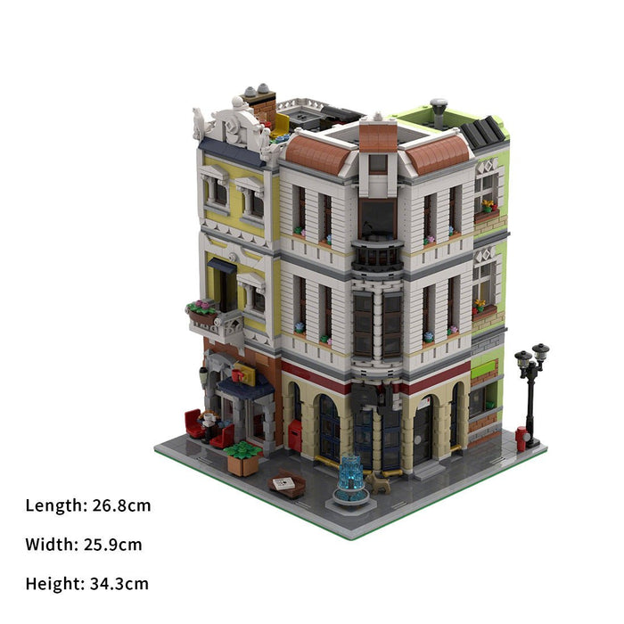MOC - 234260 Post office on the corner Building Blocks - LesDiy - MOC -