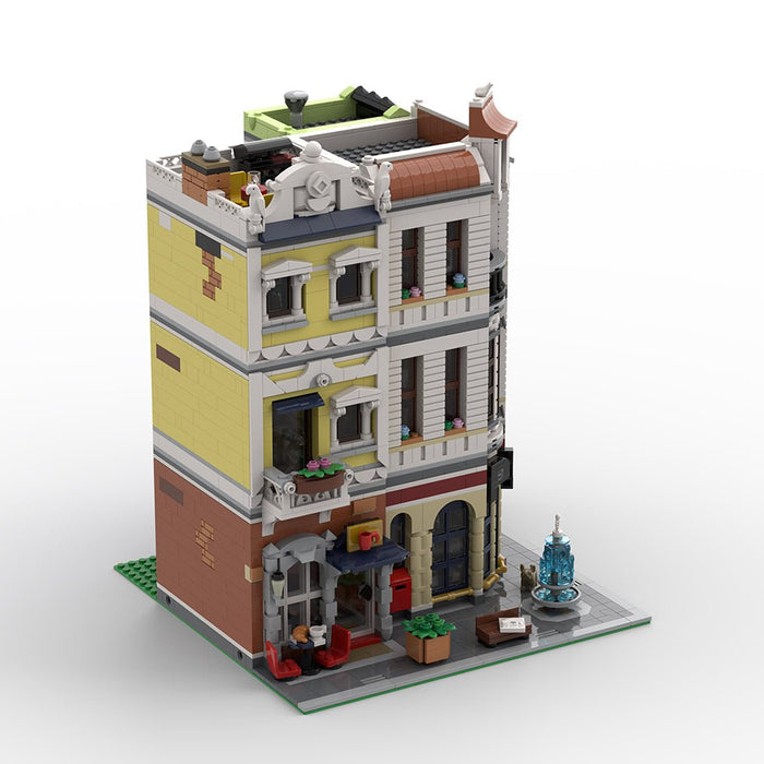 MOC - 234260 Post office on the corner Building Blocks - LesDiy - MOC -