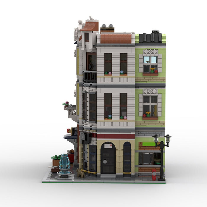 MOC - 234260 Post office on the corner Building Blocks - LesDiy - MOC -