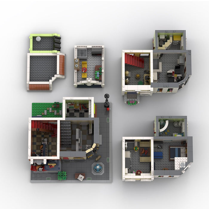 MOC - 234260 Post office on the corner Building Blocks - LesDiy - MOC -