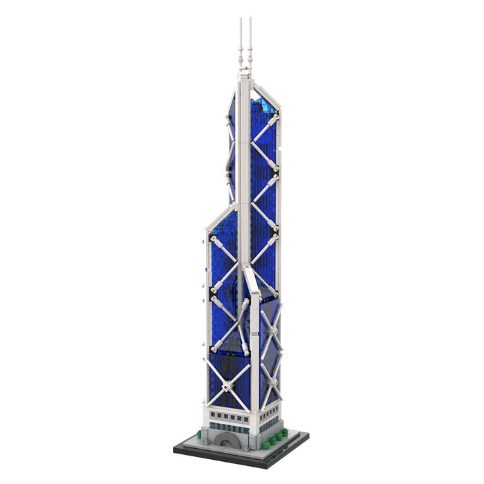 MOC - 234438 Bank of China Tower Hong Kong - 1/800 Scale Building Blocks - LesDiy - Building Blocks -
