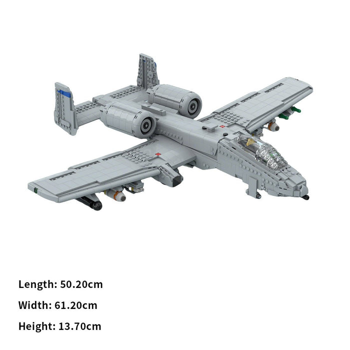 MOC - 234812 A - 10 Thunderbolt II/Warthog Building blocks - LesDiy - Building Blocks -