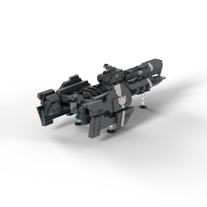 MOC - 234859 Paris - class heavy Frigate - UNSC Gettysburg Builsing Blocks - LesDiy - building blocks -
