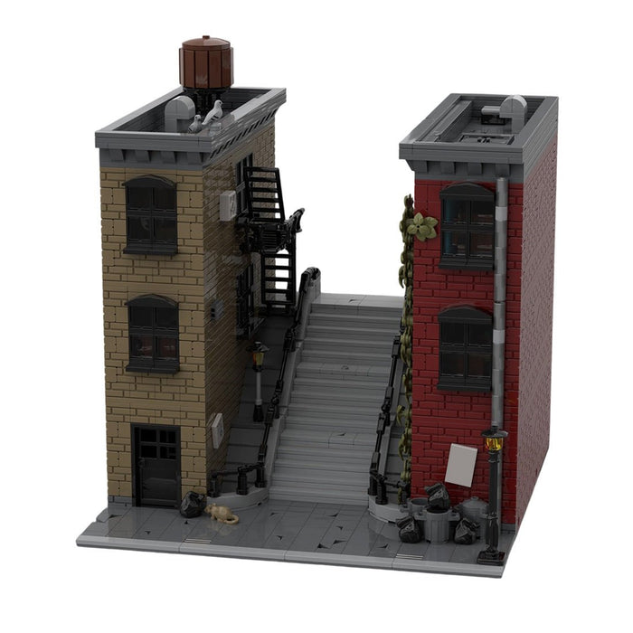 MOC-234886 Joker Stairs - Modular Building Blocks-LesDiy-MOC-