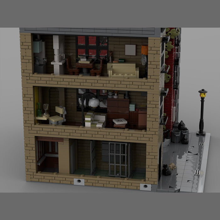 MOC-234886 Joker Stairs - Modular Building Blocks-LesDiy-MOC-