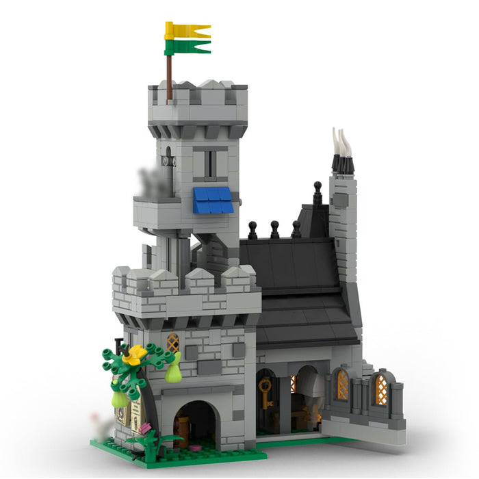 MOC-235273 Chevron's Manor of Many Pigeons Building Blocks-LesDiy-MOC-