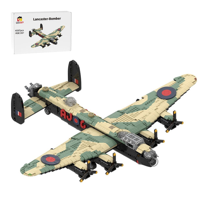 MOC - 235567 Avro Lancaster Building Blocks - LesDiy - Building Blocks -
