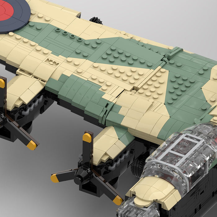 MOC - 235567 Avro Lancaster Building Blocks - LesDiy - Building Blocks -