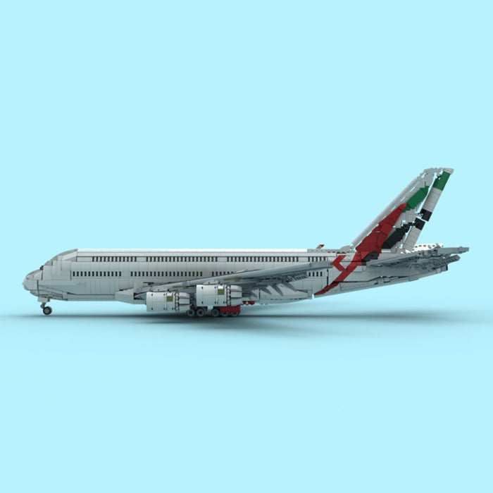 MOC - 235903 Emirates Airbus A380 Building Blocks - LesDiy - Building Blocks -