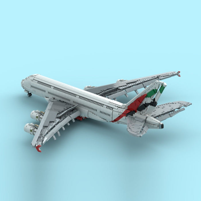 MOC - 235903 Emirates Airbus A380 Building Blocks - LesDiy - Building Blocks -