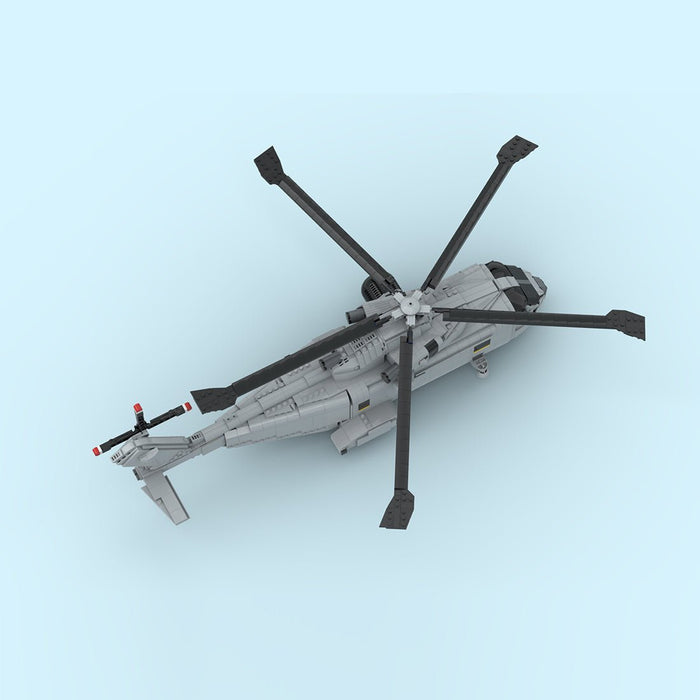 MOC - 236058 AgustaWestland AW - 101 Merlin Building Blocks - LesDiy - Building Blocks -