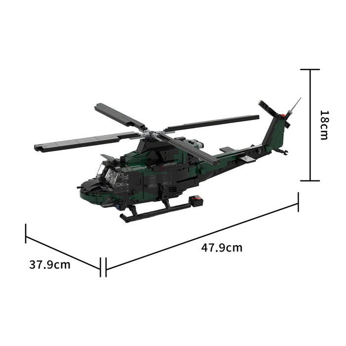 MOC - 236728 CH - 146 | Canadian Multirole Helicopter Building Blocks - LesDiy - Building Blocks -