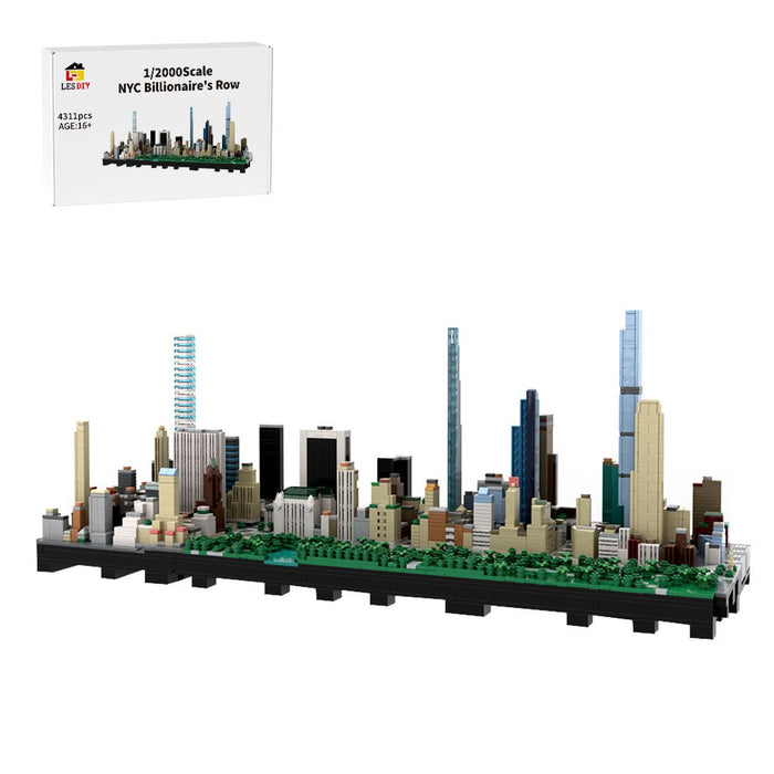 MOC - 237093 Central Park | Billionaire's Row - NYC Building Blocks - LesDiy - Building Blocks -
