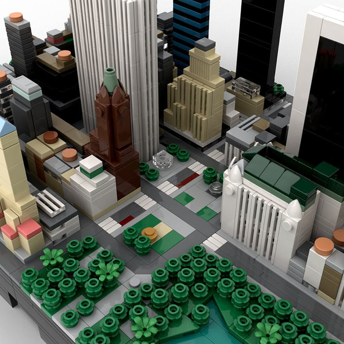MOC - 237093 Central Park | Billionaire's Row - NYC Building Blocks - LesDiy - Building Blocks -