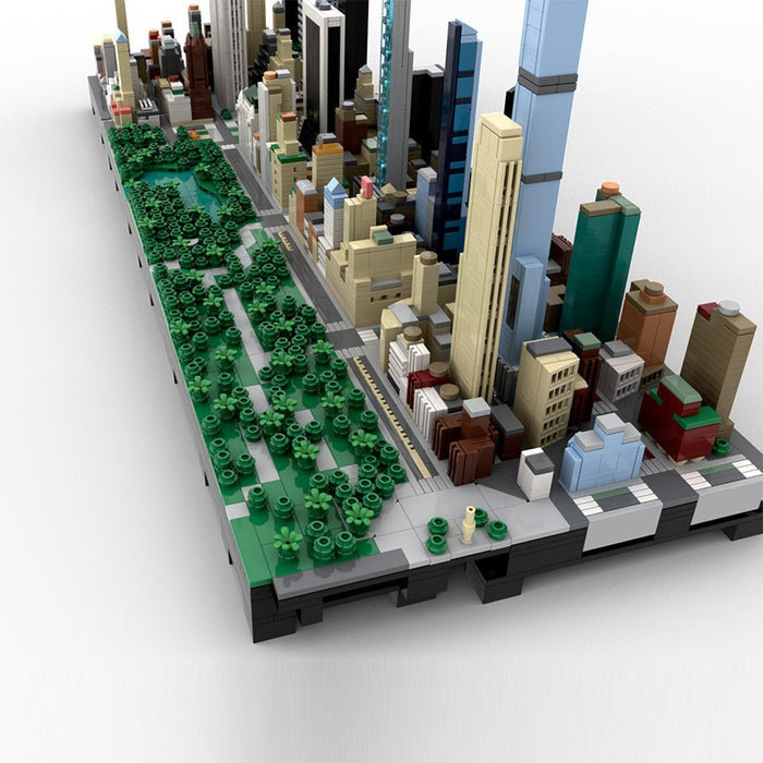 MOC - 237093 Central Park | Billionaire's Row - NYC Building Blocks - LesDiy - Building Blocks -