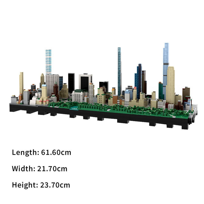 MOC - 237093 Central Park | Billionaire's Row - NYC Building Blocks - LesDiy - Building Blocks -