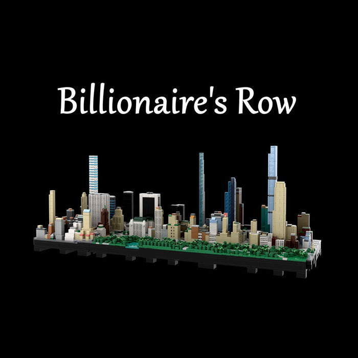 MOC - 237093 Central Park | Billionaire's Row - NYC Building Blocks - LesDiy - Building Blocks -